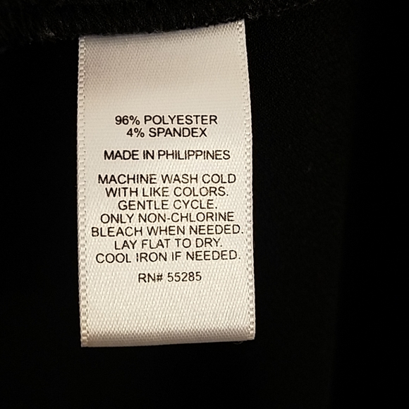 Black Cross-back Top - Picture 7 of 7